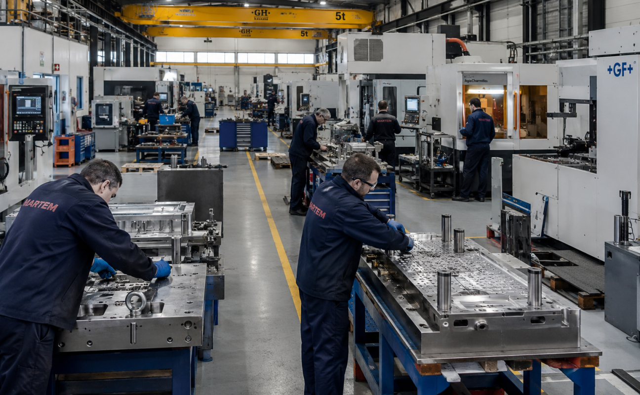 VKS Matricerías · Fabricación de Matrices, Utillajes y Estampación Metálica de Alta Precisión en València